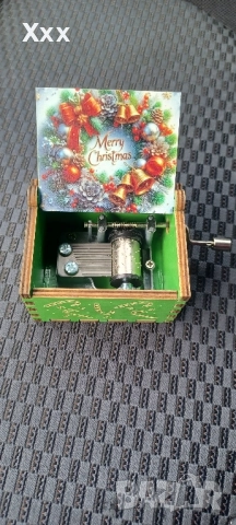 Музикална коледна кутия, снимка 7 - Музикални играчки - 52539618