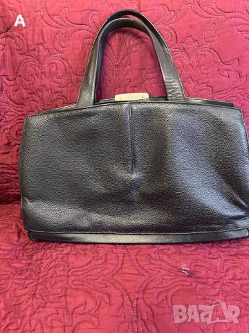 Дамска чанта естествена кожа, снимка 2 - Чанти - 47669162