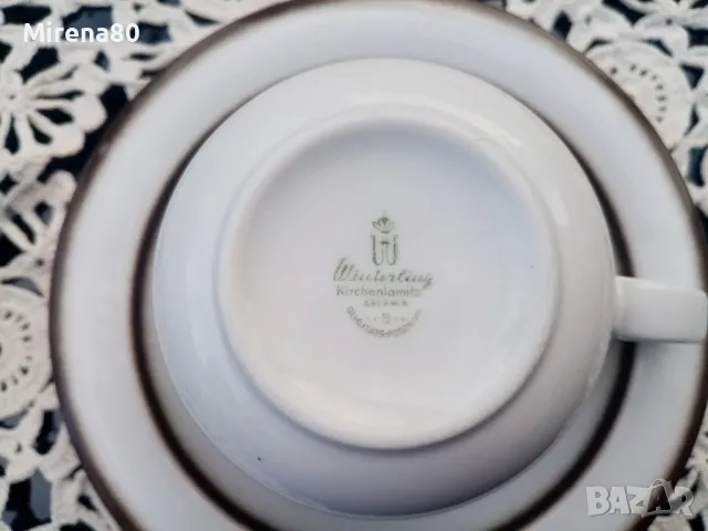 Баварско сервизче за чай за двама, снимка 5 - Сервизи - 49776302
