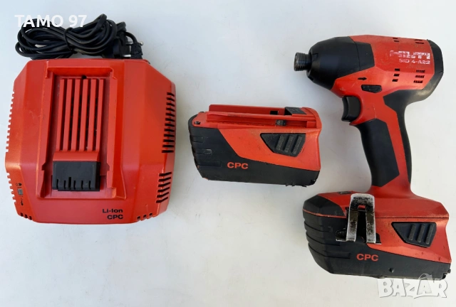 Hilti SiD 4-A22 - Безчетков акумулаторен импакт драйв 2x22V 5.2Ah , снимка 3 - Винтоверти - 53013978