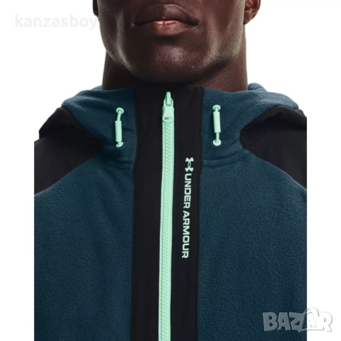 Under Armour RUSH Full zip fleece hoodie - мъжко поларено горнище М