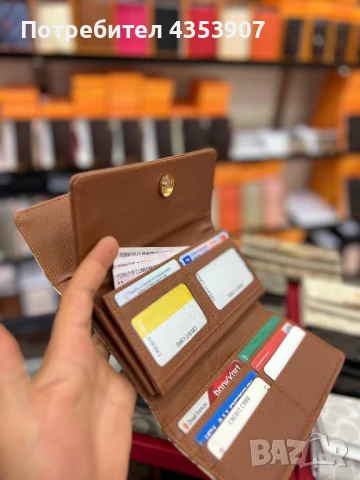  Coach дамско портмоне в кутия, снимка 5 - Портфейли, портмонета - 51299902