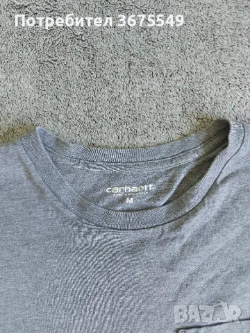Тениска Carhartt WIP Pocket T-shirt - размер M, снимка 4 - Тениски - 49974644