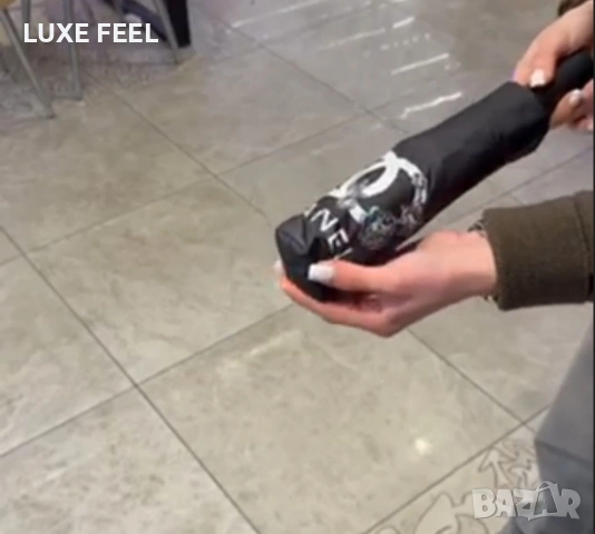 CHANEL ⚜️Автоматичен Чадър, снимка 2 - Други - 53201054