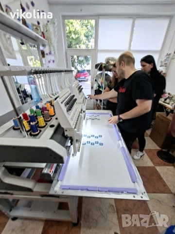 Двуглава машина за Бродерия 500мм х 400 мм със сертификат и патент, снимка 5 - Други машини и части - 48813020