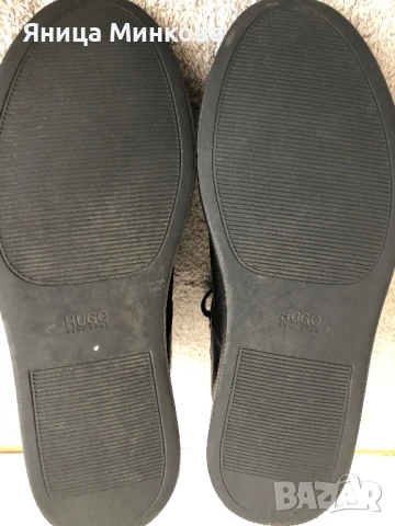 Дамски кецове Hugo Boss, естествена кожа, снимка 12 - Кецове - 51235616