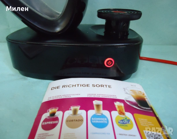 Кафемашина с гаранция 1 година за капсули Долче густо NESCAFÉ® Dolce Gusto Krups Infinissima.Black, снимка 7 - Кафемашини - 54206071