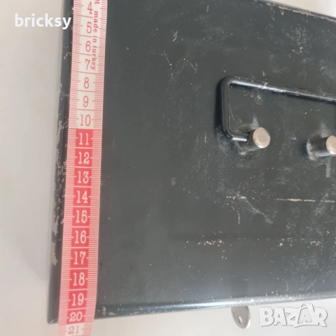 ретро соц метална каса за пари с ключ - винтидж , снимка 6 - Други - 54191346