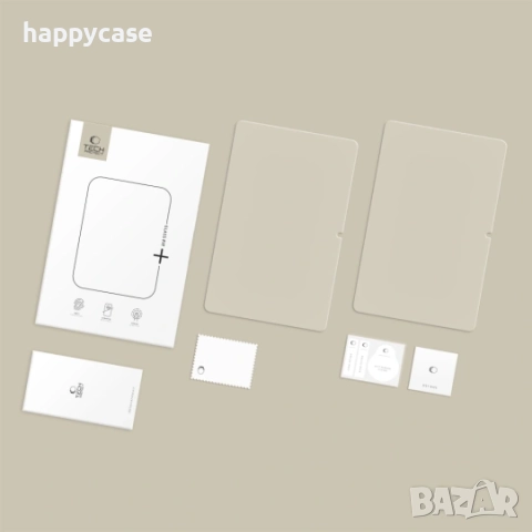 Lenovo Idea Tab 11.0" 2025 / Tech-Protect Glass Fit+ X2 Стъклен протектор за екран на таблет, снимка 6 - Таблети - 52632728