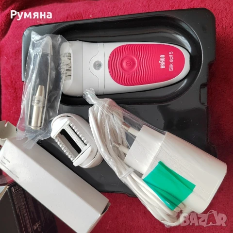 Braun Silk-épil 5 5-531 Wet & Dry епилатор за сухо и мокро обезкосмяване , снимка 2 - Епилатори - 51367562