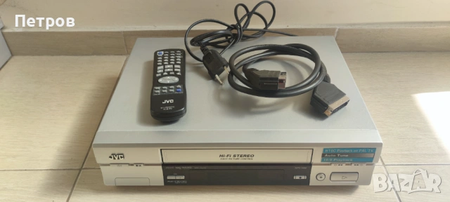 Видео JVC VHS , снимка 2 - Плейъри, домашно кино, прожектори - 53823977
