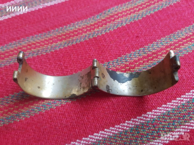 Сребърна гривна Възрожденска , снимка 4 - Антикварни и старинни предмети - 53396145