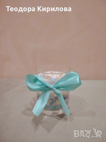 соеви свещи , снимка 3 - Ръчно изработени сувенири - 53194911