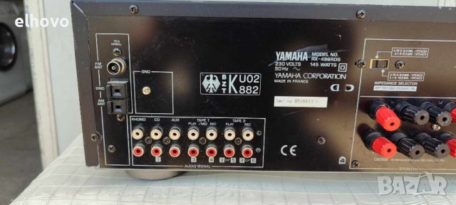 Ресивър Yamaha RX-496RDS, снимка 5 - Ресийвъри, усилватели, смесителни пултове - 46275392