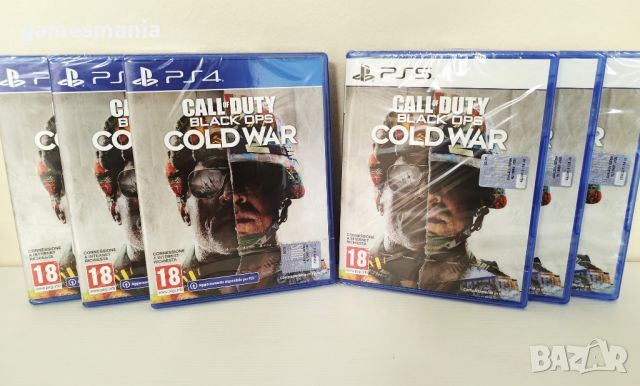 [ps5/ps4] ! СУПЕР цена ! Call of Duty Black Ops Cold War/ НОВИ, снимка 1 - Игри за PlayStation - 46684313