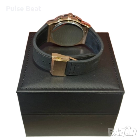 Изискан мъжки часовник със стилен циферблат, снимка 3 - Мъжки - 52055565