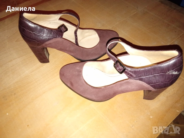 Продавам дамски официални, много елегантни обувки CLARKS, снимка 3 - Дамски обувки на ток - 53685760
