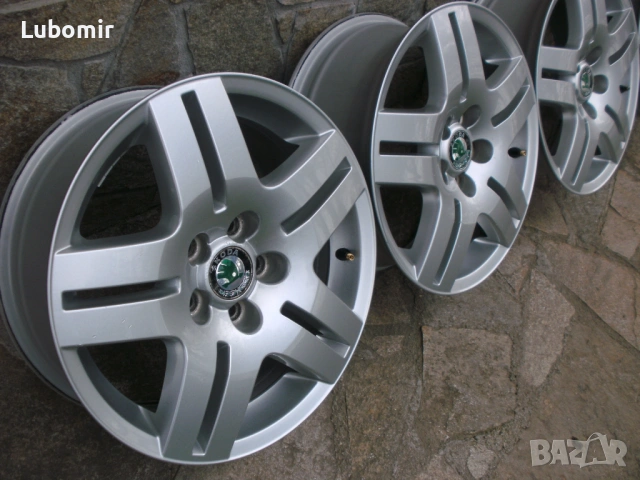 15 цола 5 х 100 мм 4 бр лети джанти-Skoda Fabia,Rapid,Roomster,Octavia1,Praktik,VW Golf 4,Bora,Polo , снимка 2 - Гуми и джанти - 54184271