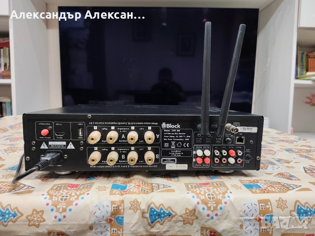 Block CVR-200, снимка 2 - Ресийвъри, усилватели, смесителни пултове - 52929931