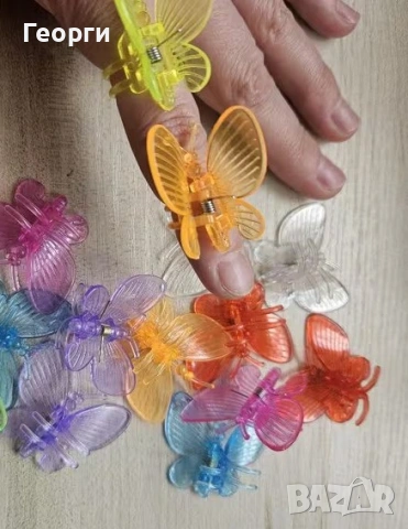 Клипс "пеперуди" за орхидеи, високрастящи или увивни растения., снимка 2 - Стайни растения - 54045504