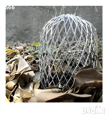 Комплект от 2 предпазителя за улуци алуминий, сребрист, снимка 4 - Други стоки за дома - 53099455