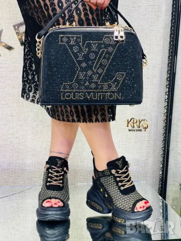 сандали на платформа louis vuitton , снимка 5 - Сандали - 48977519