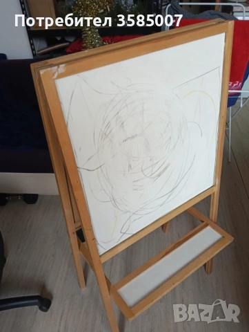 дъска за рисуване и писане с тебешир и маркер, снимка 2 - Рисуване и оцветяване - 53211004