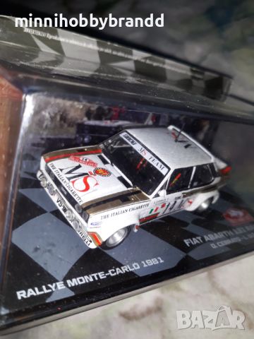 Fiat Abarth 131 Rally Opel Kadett GT/E Rally Monte Carlo 1.43  Eaglemoss . Top  top  models., снимка 3 - Колекции - 46703817