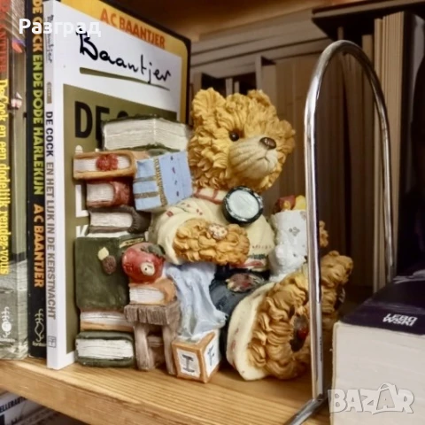 Винтидж комплект детски подпори за книги, снимка 12 - Декорация за дома - 50591244