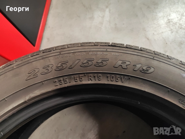 4бр. летни гуми 235/55/19 Pirelli, снимка 4 - Гуми и джанти - 52422901