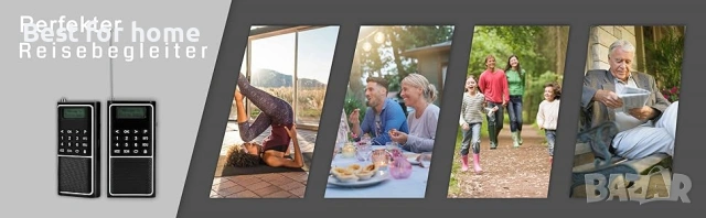 Raddy RD23 Преносимо DAB/DAB+ цифрово радио с Bluetooth, снимка 11 - Други - 53772480