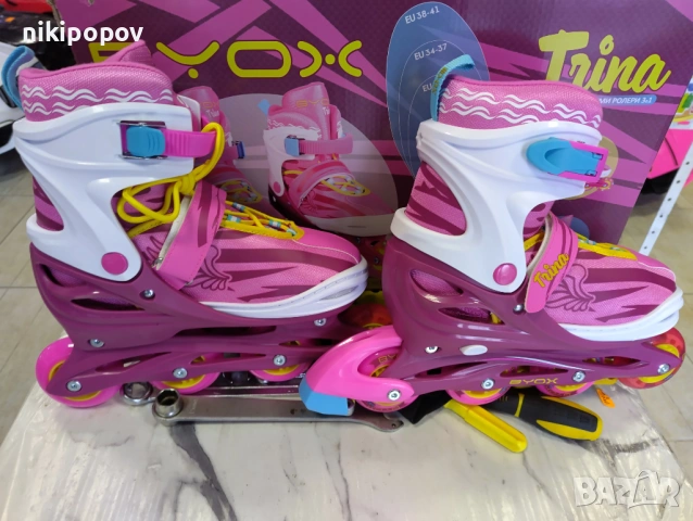 BYOX Детски ролери 3в1 TRINA, снимка 6 - Ролери, кънки - 53564843