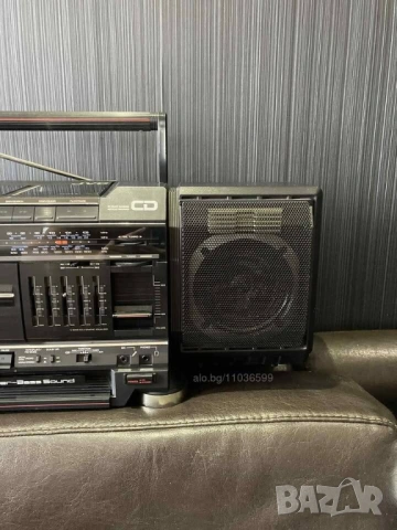 	JVC-PCV2 VINTAGE RETRO BOOMBOX радио касетофон, снимка 4 - Радиокасетофони, транзистори - 54133604