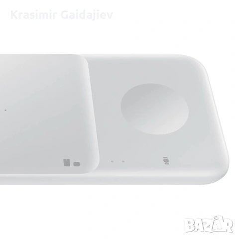 Безжично зарядно устройство Samsung Duo Pack EP-P4300TWEGEU за зареждане на мобилни устройства, смар, снимка 6 - Безжични зарядни - 53121256