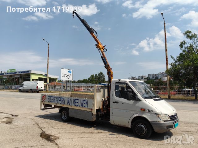 Mercedes-Benz Sprinter 413 CDI/КРАН EFFER !!, снимка 1 - Бусове и автобуси - 46651744