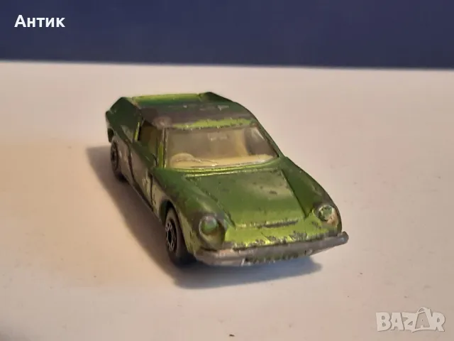 Стара Метална Количка МатchBox Lotus Europa БГ 1969 г, снимка 5 - Други ценни предмети - 47500337