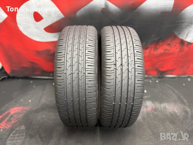 195 55 16, Летни гуми, Continental EcoContact6, 2 броя, снимка 3 - Гуми и джанти - 54230944