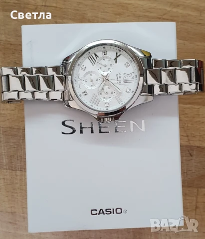 Часовник Casio Sheen

, снимка 3 - Дамски - 50455344