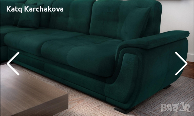 Ъглов диван, снимка 2 - Дивани и мека мебел - 44941815