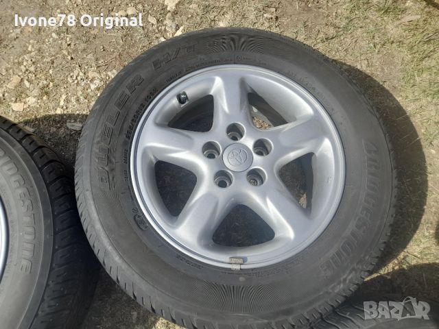 ПРОМО Алуминиеви Джанти за TOYOTA RAV4 5x114.3 16 цола.Отлично състояние., снимка 6 - Гуми и джанти - 46040720