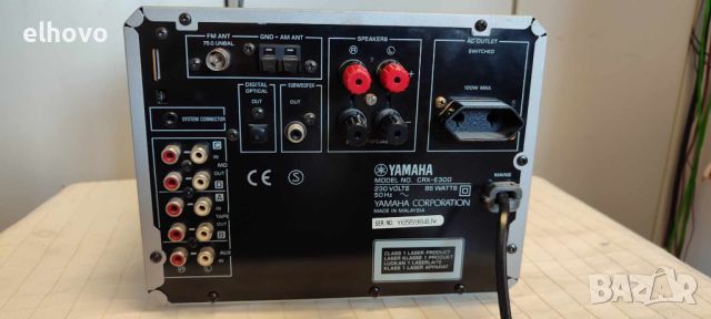 CD receiver Yamaha CRX-E300, снимка 4 - Ресийвъри, усилватели, смесителни пултове - 46657000