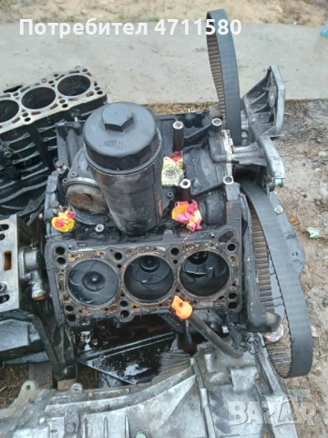 Двигател долна част за Ауди А4 2.5 TDI 163к.с 2003г BFC , снимка 8 - Части - 53378253