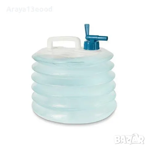 2 бр Сгъваем контейнер за вода, обем 10 литра TCHIBO