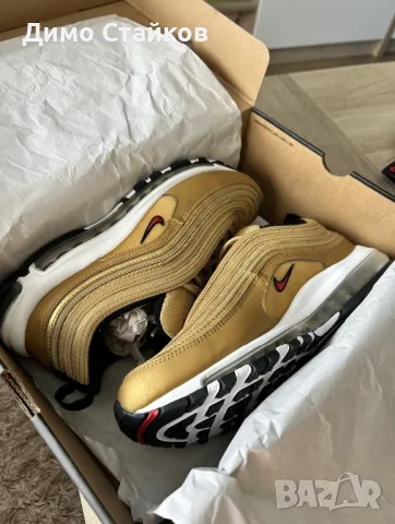 Nike Air Max 97 OG Golden Bullet, снимка 3 - Маратонки - 50392585