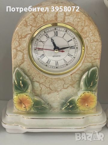 Часовник керамика, снимка 1 - Други ценни предмети - 45631377