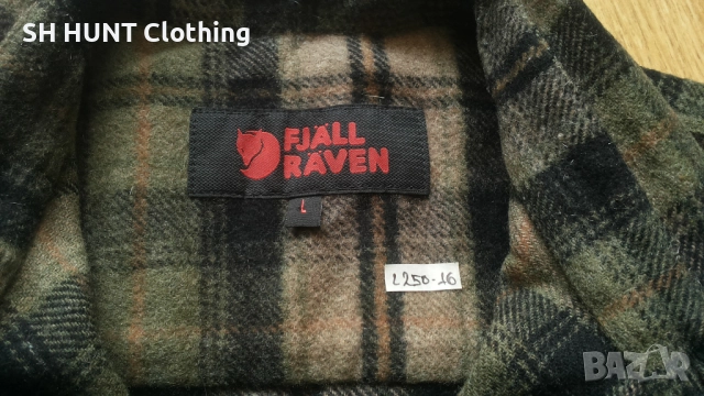 FJALL RAVEN WOOL Shirt размер L за лов риболов вълнена риза - 1737, снимка 10 - Екипировка - 52879640