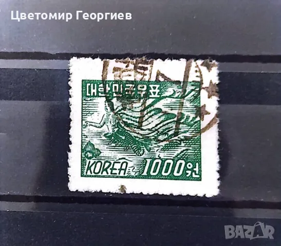 Корея 1951 г. К.1, снимка 1 - Филателия - 47795505