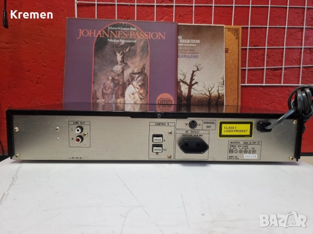 CD SONY CDP-55, снимка 4 - Ресийвъри, усилватели, смесителни пултове - 52348155