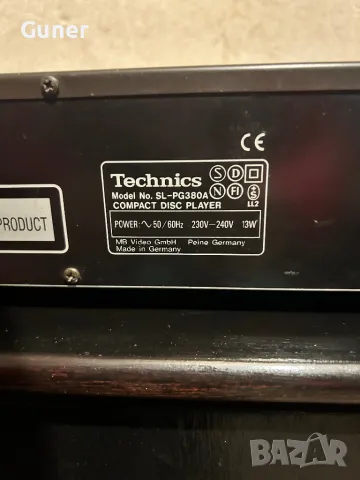 CD Player Technics SL-PG380A, снимка 3 - Декове - 48837618