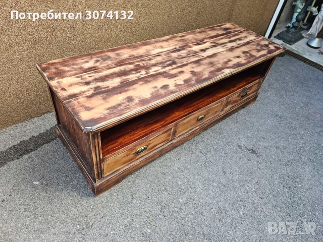 Аудио шкаф в стил Рустик , снимка 2 - Шкафове - 53569761